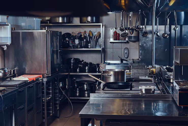 Hotel kitchen
